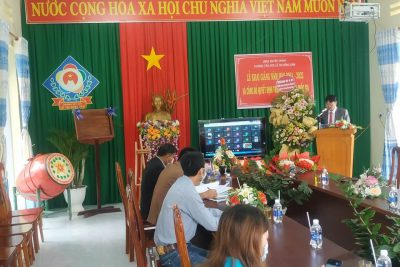 Lễ Khai giảng năm học mới 2021-2022 và công bố quyết định trường đạt chuẩn quốc gia.với nhiều cảm xúc đặc biệt